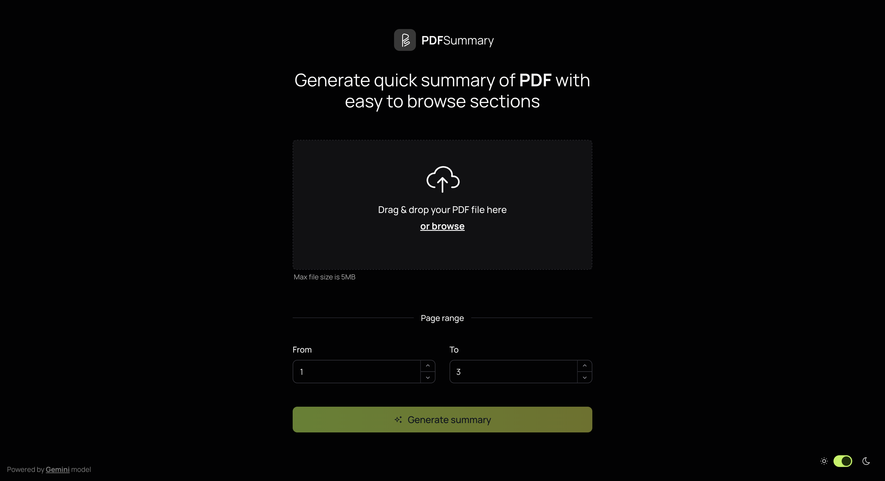 PDFSummary 1