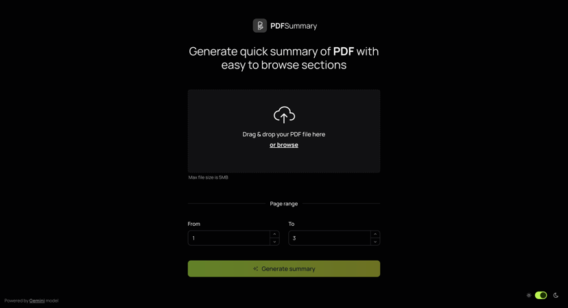 PDFSummary